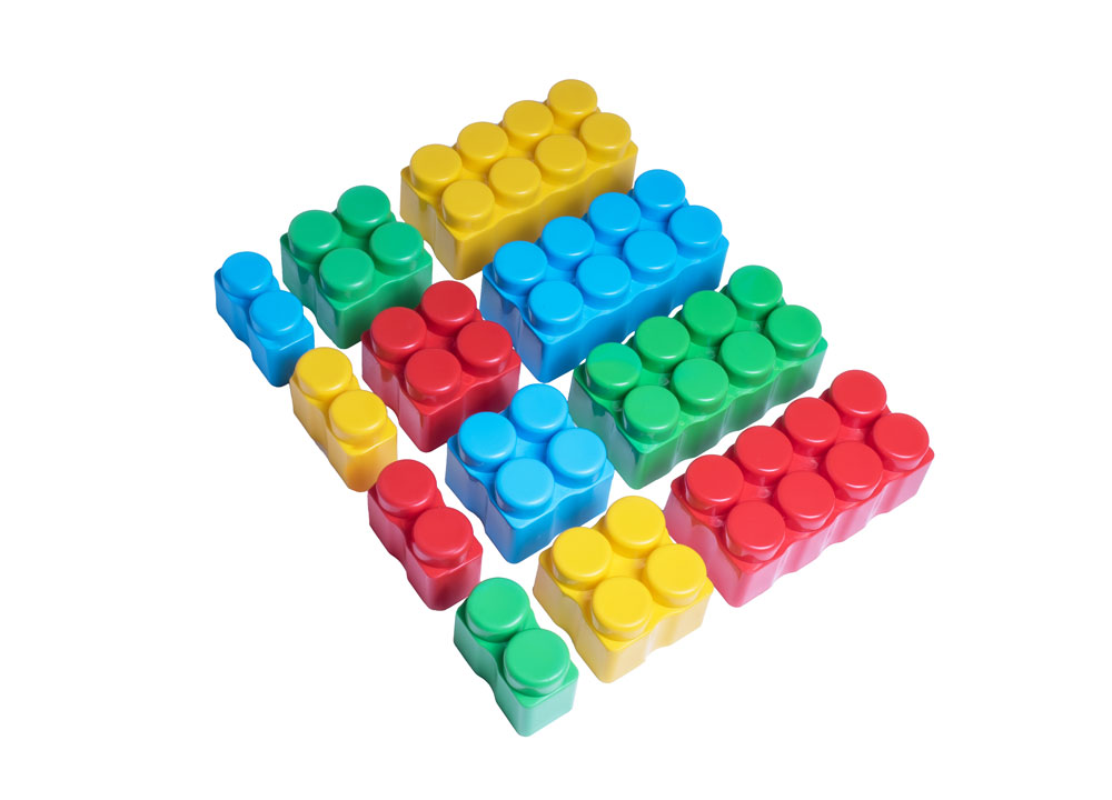 Jogo De Montar Lego Grande